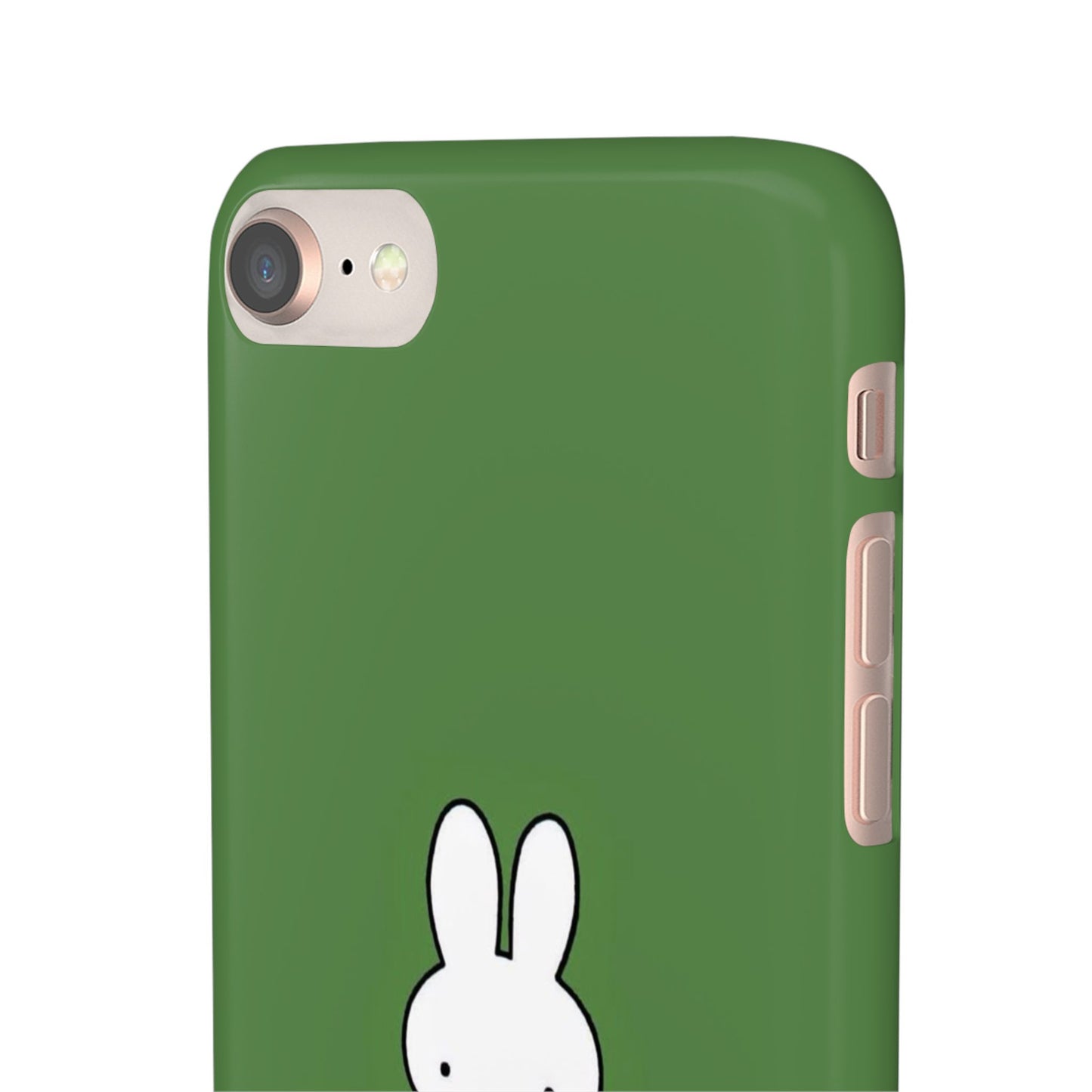 Miffy Phone Case, Snap Case, Green Miffy - iPhone, Samsung