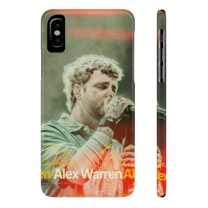 Alex Warren Slim Phone Cases for Lovers, Unique Smartphone Covers, Perfect for Gifting, Concert Enthusiasts.