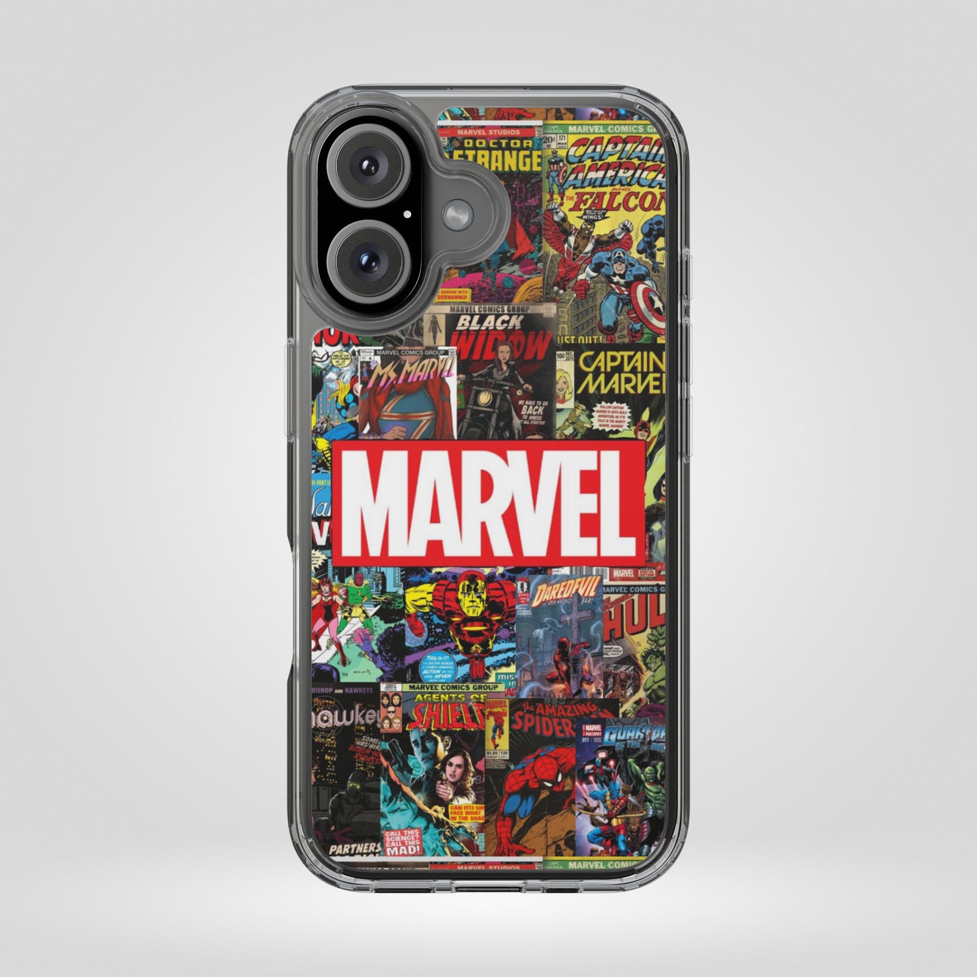 Marvel Comics Clear Phone Case - Stylish Protection for Superhero Fans - Roe Creation
