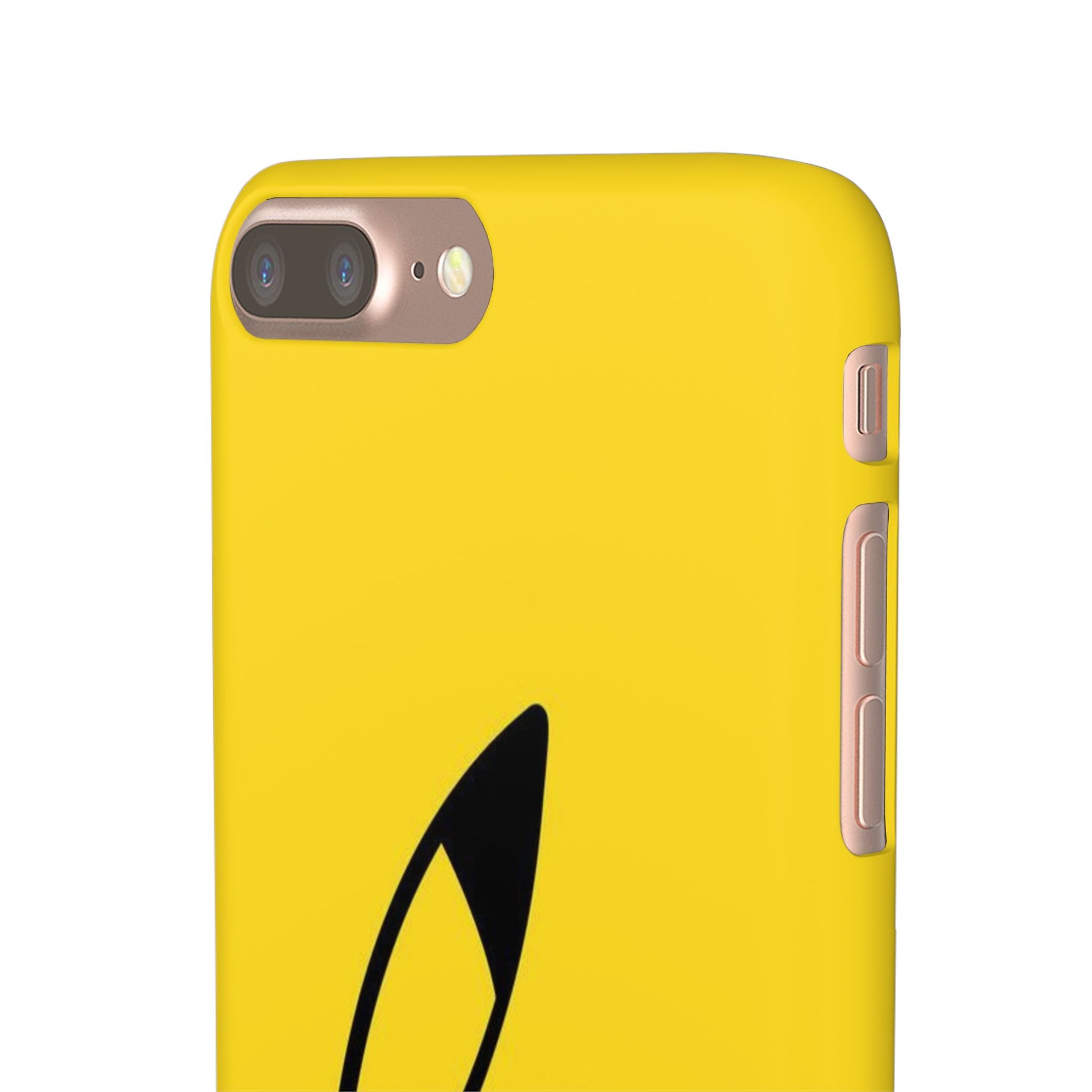 Pikachu Phone Case, Pokemon Phone Case, Snap Cases, Cartoon, Yellow, iPhone, Samsung - Roe Creation