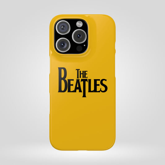 The Beatles Basic Yellow Slim Phone Case - iPhone