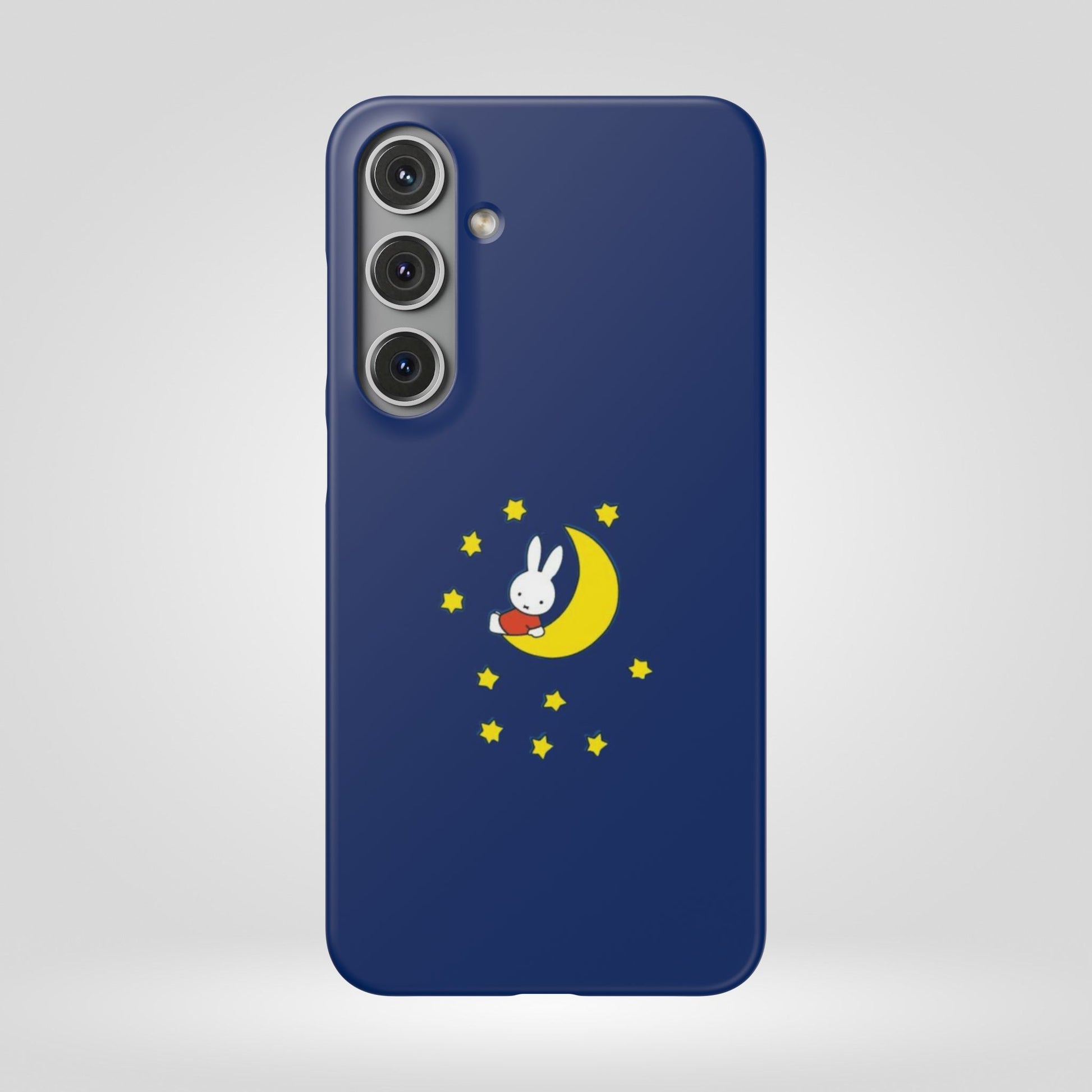 Miffy Phone Case, Moon Snap Case for Phone - Nighttime Design, iPhone, Samsung - Roe Creation