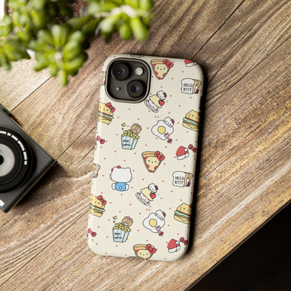 Cute Hello Kitty Tough Phone Case - Durable & Stylish Protection
