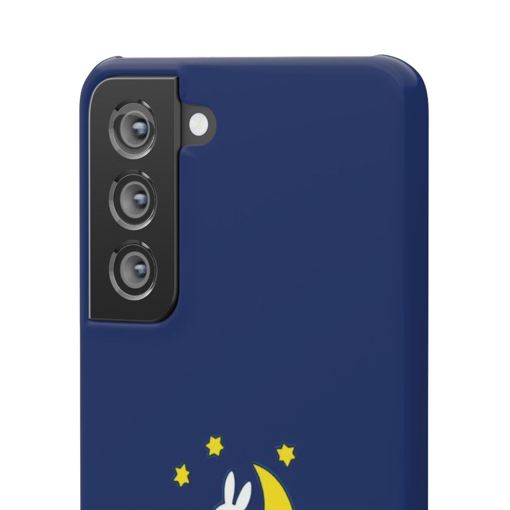 Miffy Phone Case, Moon Snap Case for Phone - Nighttime Design, iPhone, Samsung - Roe Creation