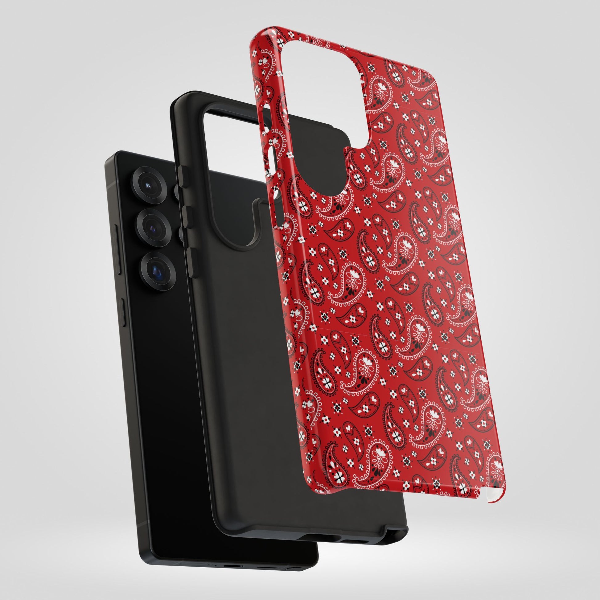 Red Bohem, Oriental Tough Phone Cases for iPhone, Samsung, Trendy Accessories for Gifts, Unique Decor, Phone Covers - Roe Creation