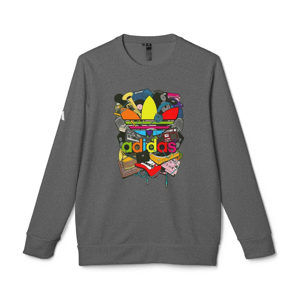 Original Adidas Crewneck Sweatshirt - Unisex Fleece Top, Casual Wear, Streetwear Style, Vintage Holiday Gift, Cozy - Roe Creation