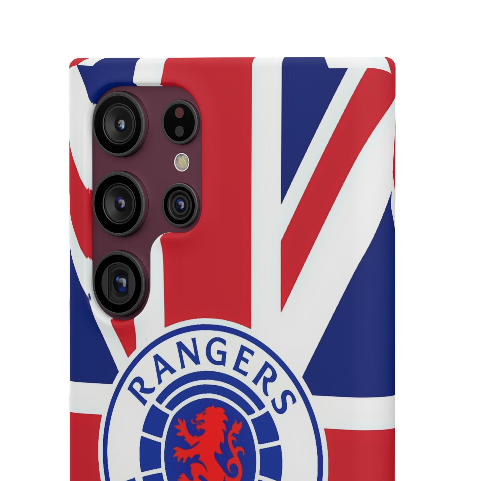 Rangers Football Club Snap Case - UK Flag Design - Roe Creation