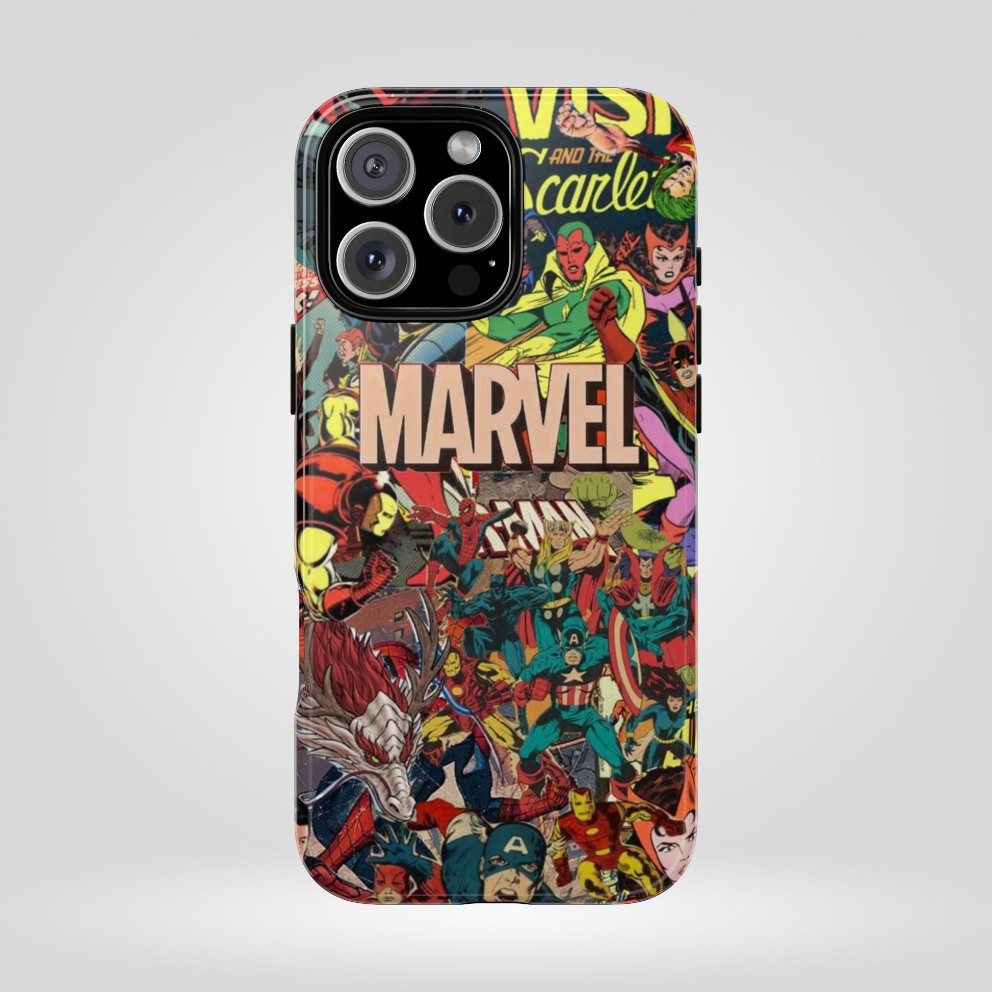 Marvel Superhero Phone Case - Tough Cases for Comic Fans - Roe Creation