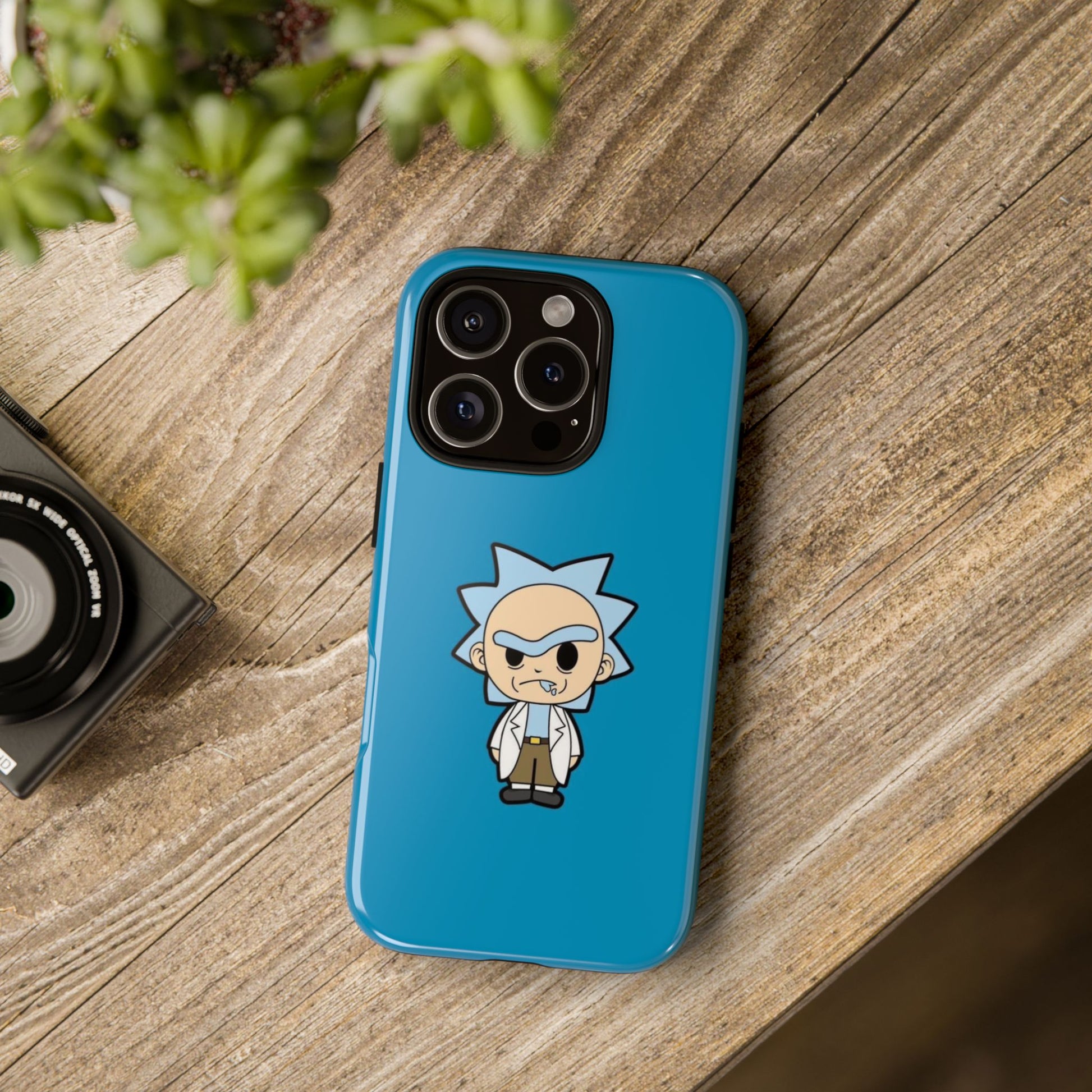 Rick and Morty Tough Phone Case - Fun Cartoon Design for Fans - Roe Creation