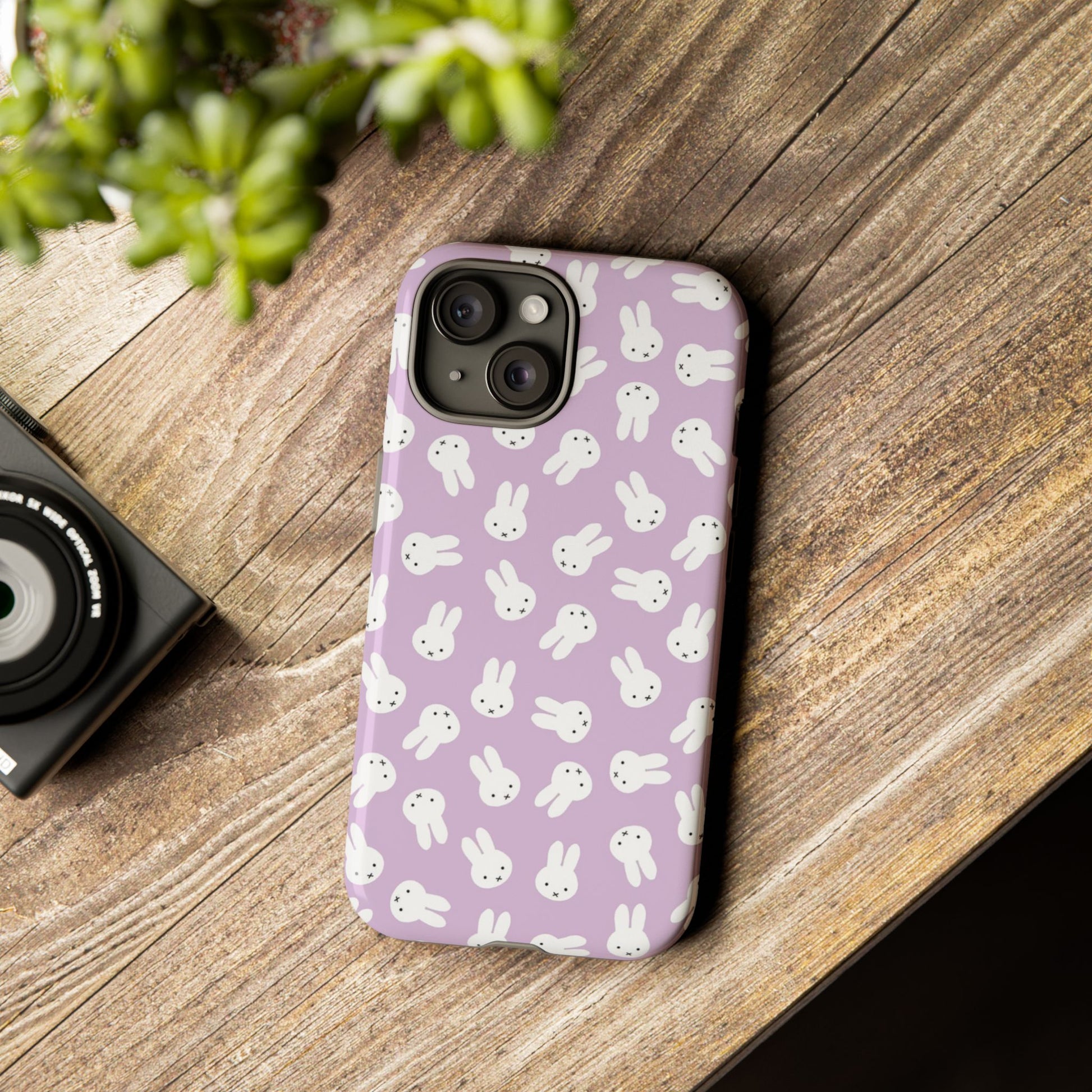 Cute Miffy Lilac Phone Case - Tough Cases for Miffy Lovers, iPhone, Samsung - Roe Creation