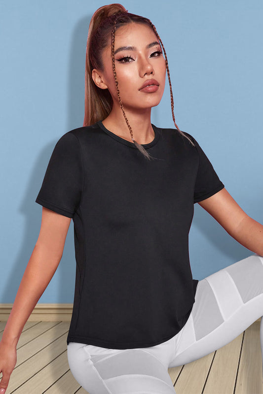 Round Neck Short Sleeve T-Shirt - Roe Creation