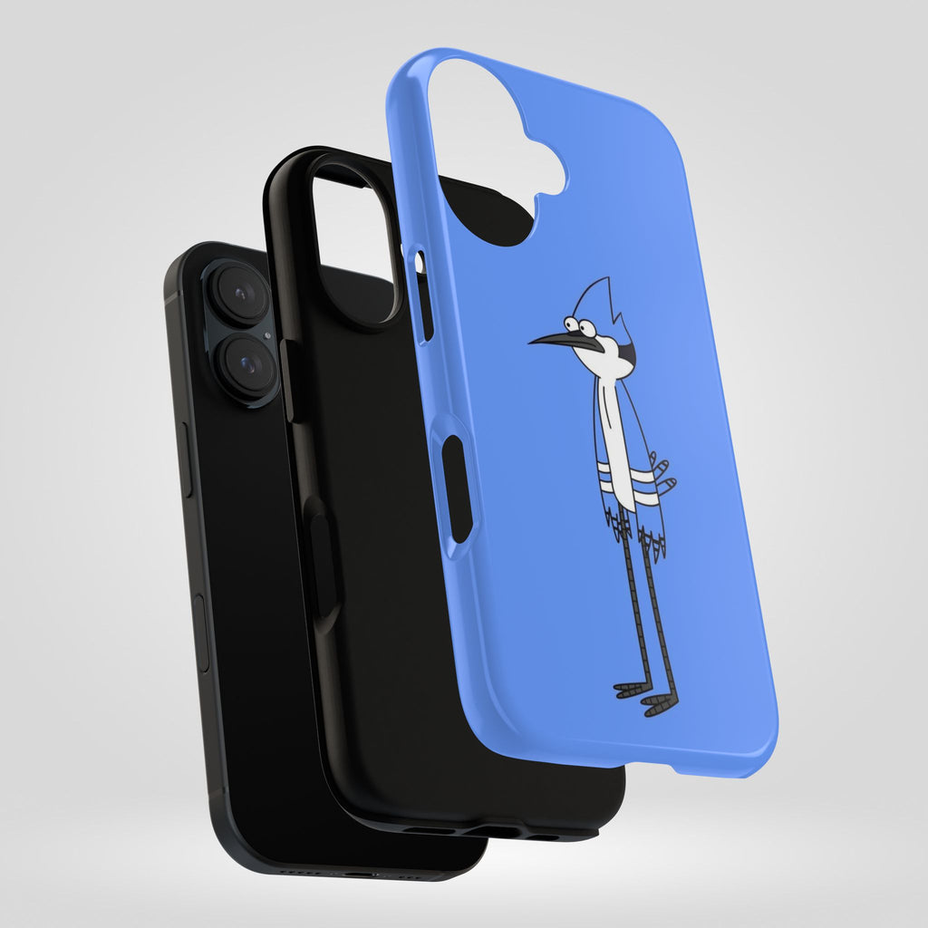 Regular Show Bold Blue Phone Case with Cartoon Design - Roe Creation