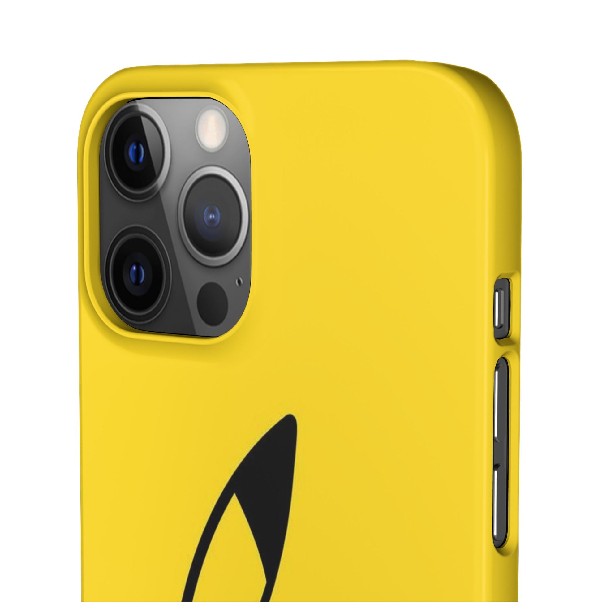 Pikachu Phone Case, Pokemon Phone Case, Snap Cases, Cartoon, Yellow, iPhone, Samsung - Roe Creation