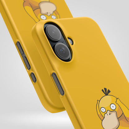 Psyduck Pokemon Snap Phone Cases, Yellow, Cartoon - iPhone, Samsung