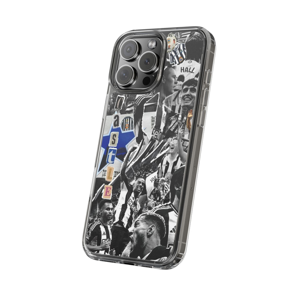 Newcastle United Clear iPhone Case - Fan Merchandise for Sports Enthusiasts - Roe Creation