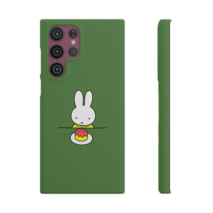 Miffy Phone Case, Snap Case, Green Miffy - iPhone, Samsung