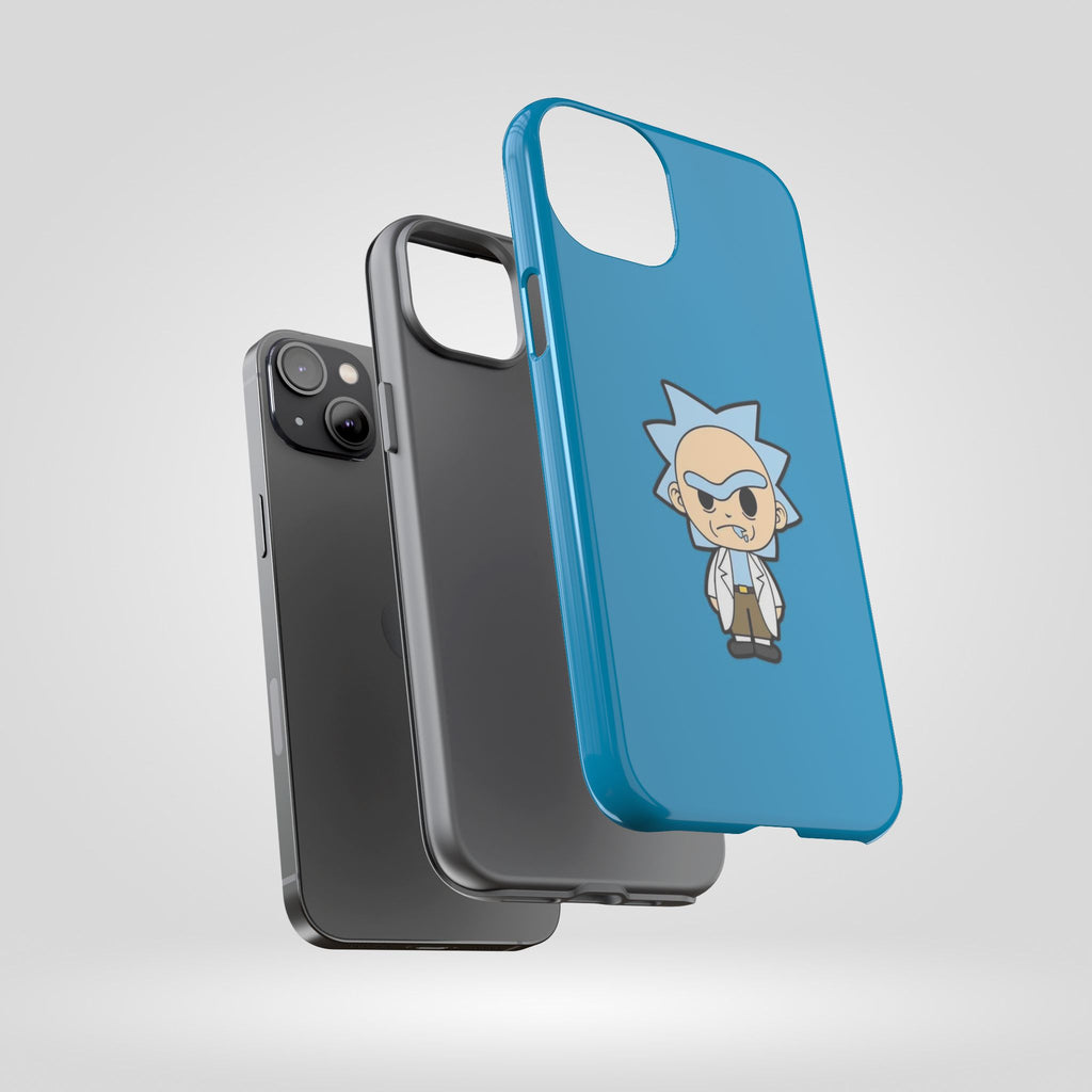 Rick and Morty Tough Phone Case - Fun Cartoon Design for Fans - Roe Creation