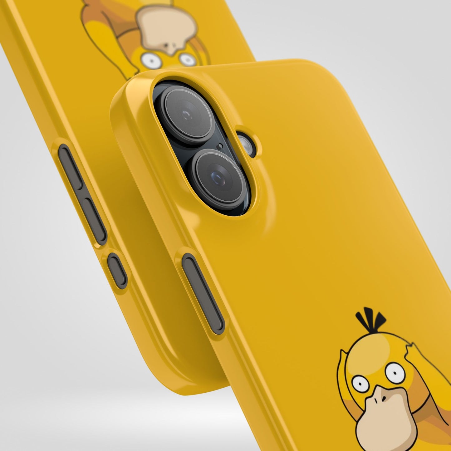 Psyduck Pokemon Snap Phone Cases, Yellow, Cartoon - iPhone, Samsung