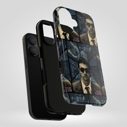 Fight Club Edward Norton Tough Phone Case - Edgy Design for Movie Fans