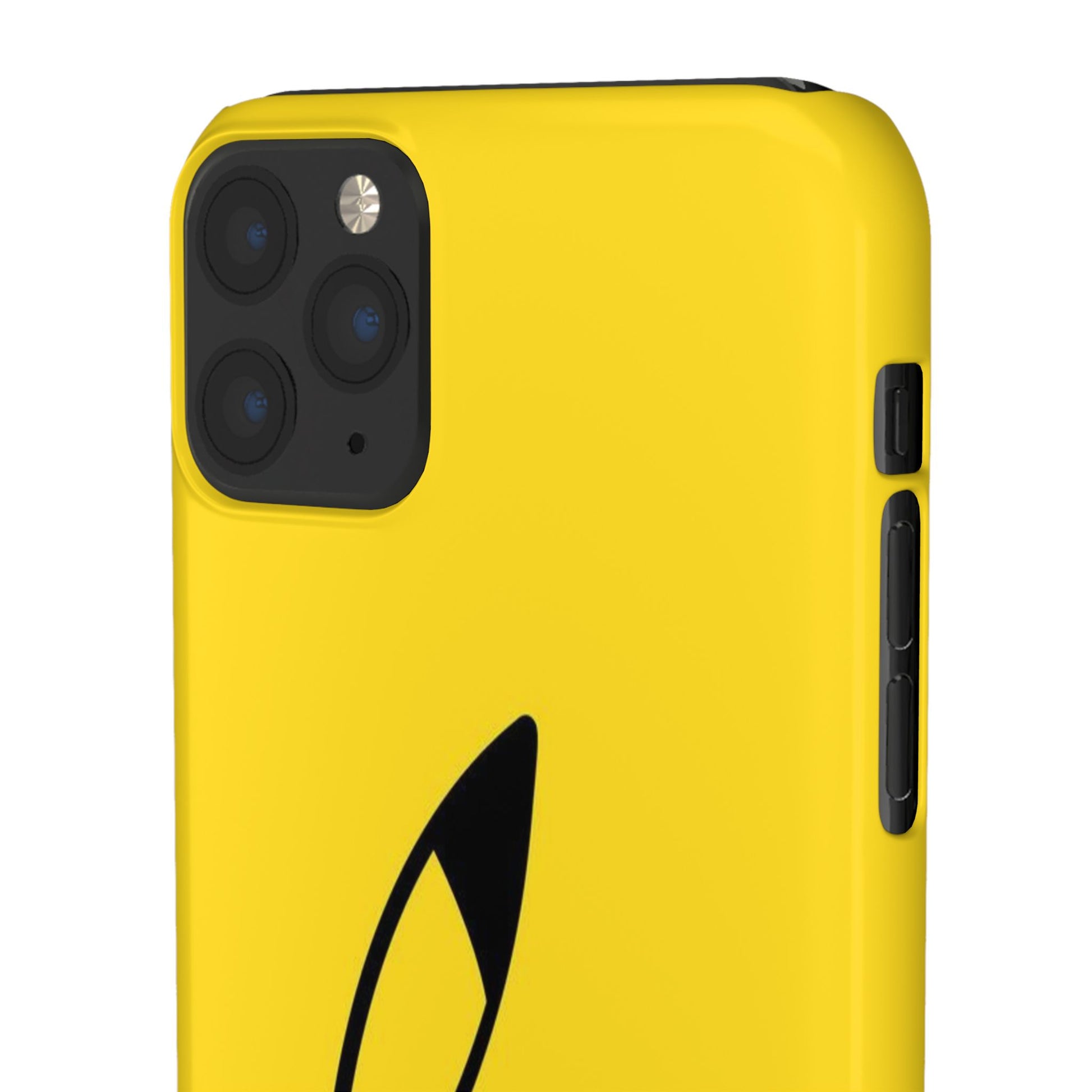 Pikachu Phone Case, Pokemon Phone Case, Snap Cases, Cartoon, Yellow, iPhone, Samsung - Roe Creation