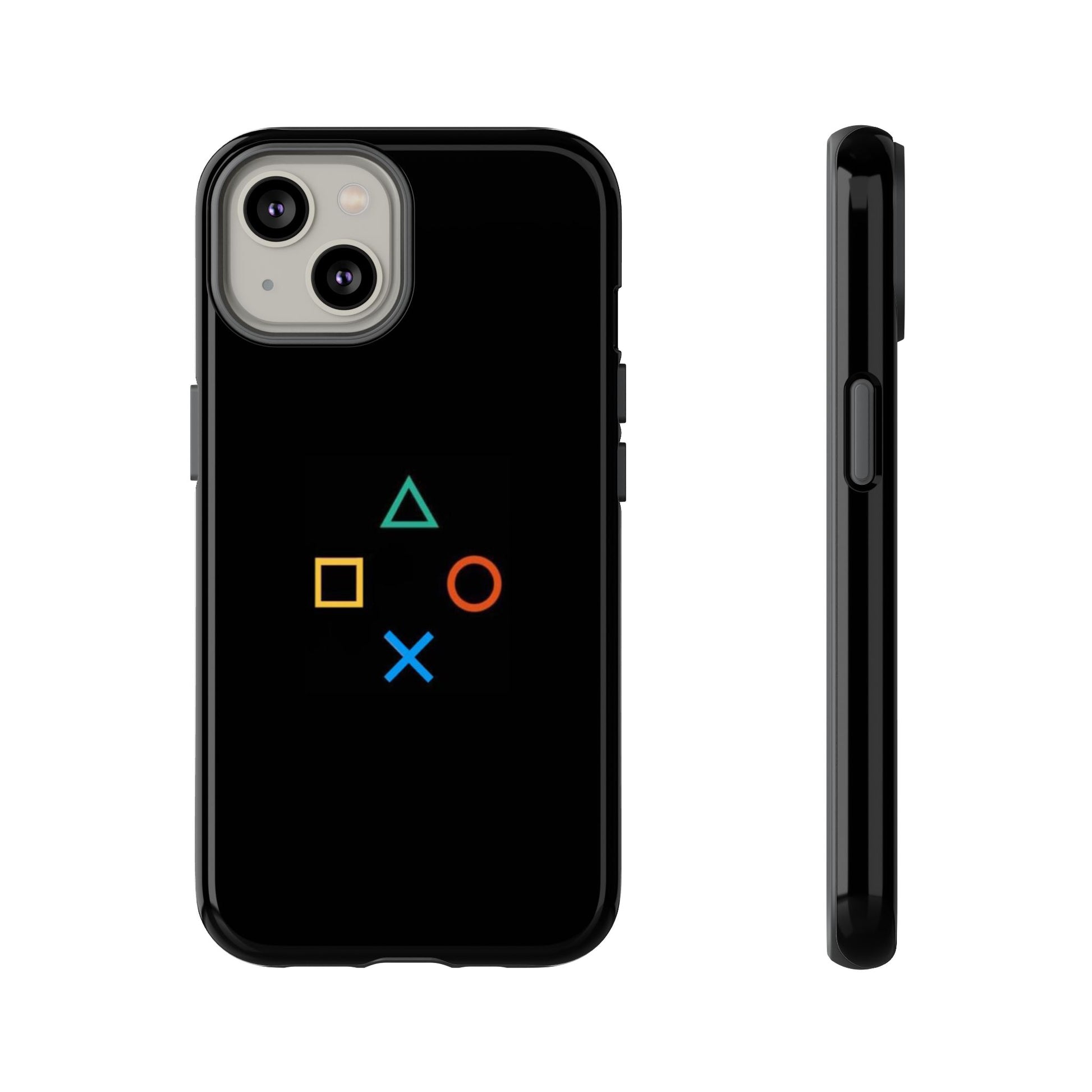 PlayStation Symbol Minimal Tough Case for iPhone - Gamer Accessories - Roe Creation