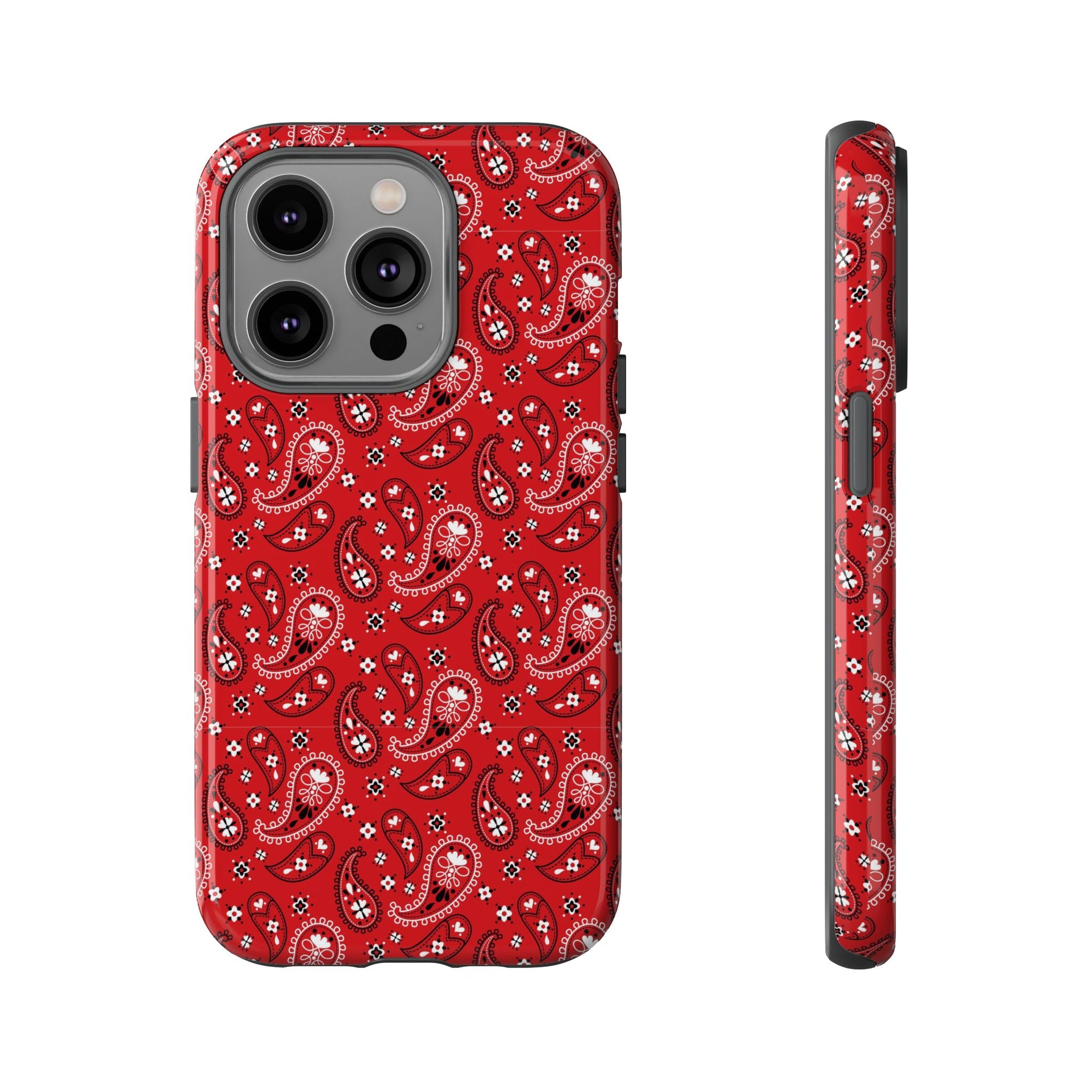 Red Bohem, Oriental Tough Phone Cases for iPhone, Samsung, Trendy Accessories for Gifts, Unique Decor, Phone Covers - Roe Creation