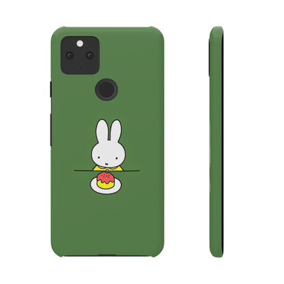 Miffy Phone Case, Snap Case, Green Miffy - iPhone, Samsung