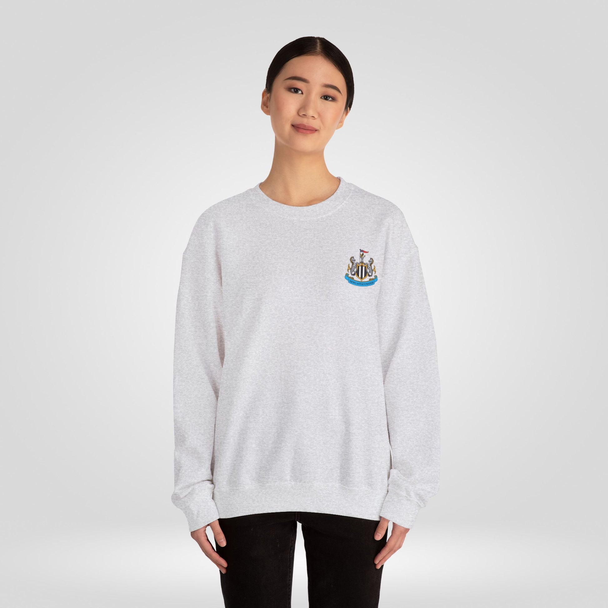 Newcastle United Logo Minimal Unisex Crewneck Sweatshirt - Roe Creation