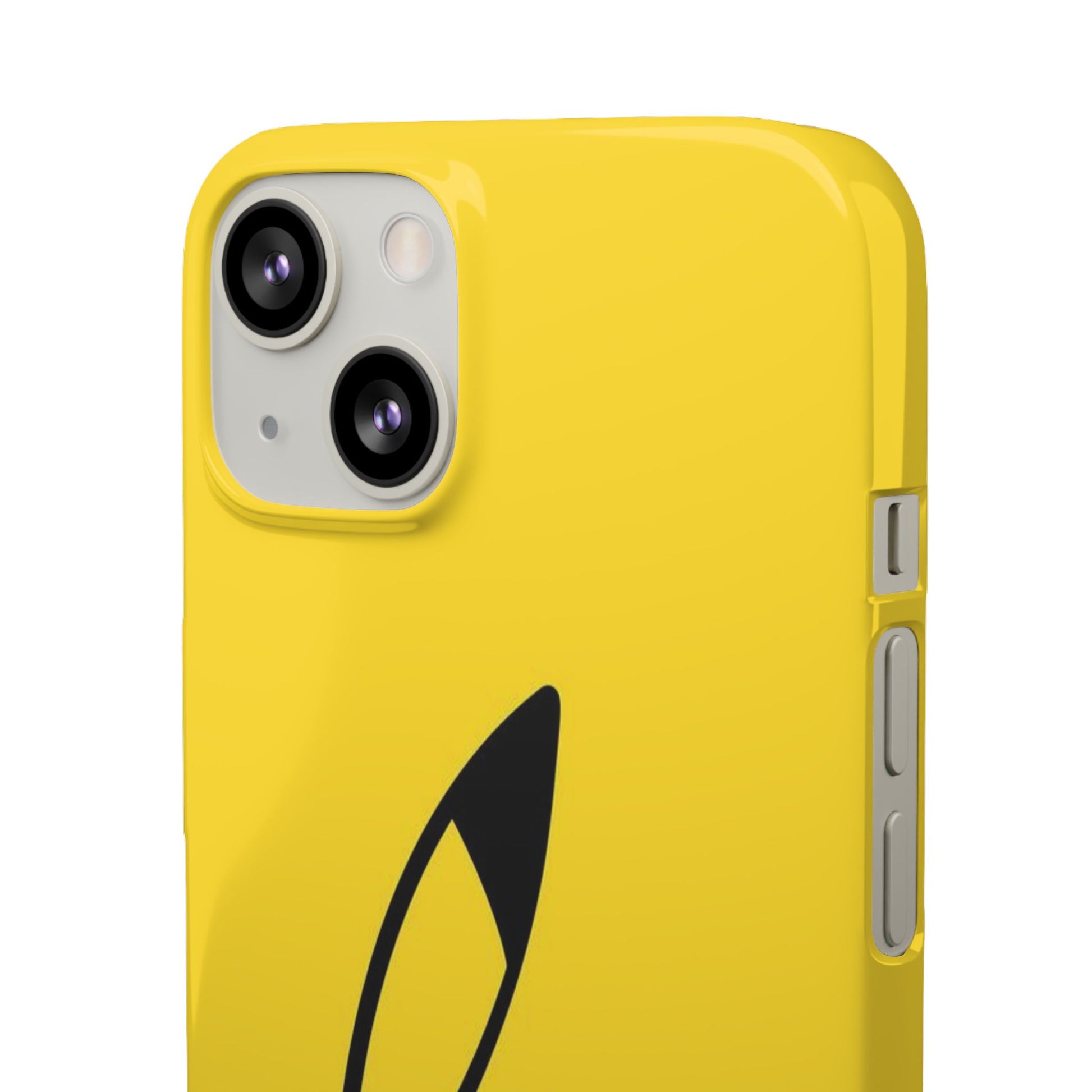 Pikachu Phone Case, Pokemon Phone Case, Snap Cases, Cartoon, Yellow, iPhone, Samsung - Roe Creation