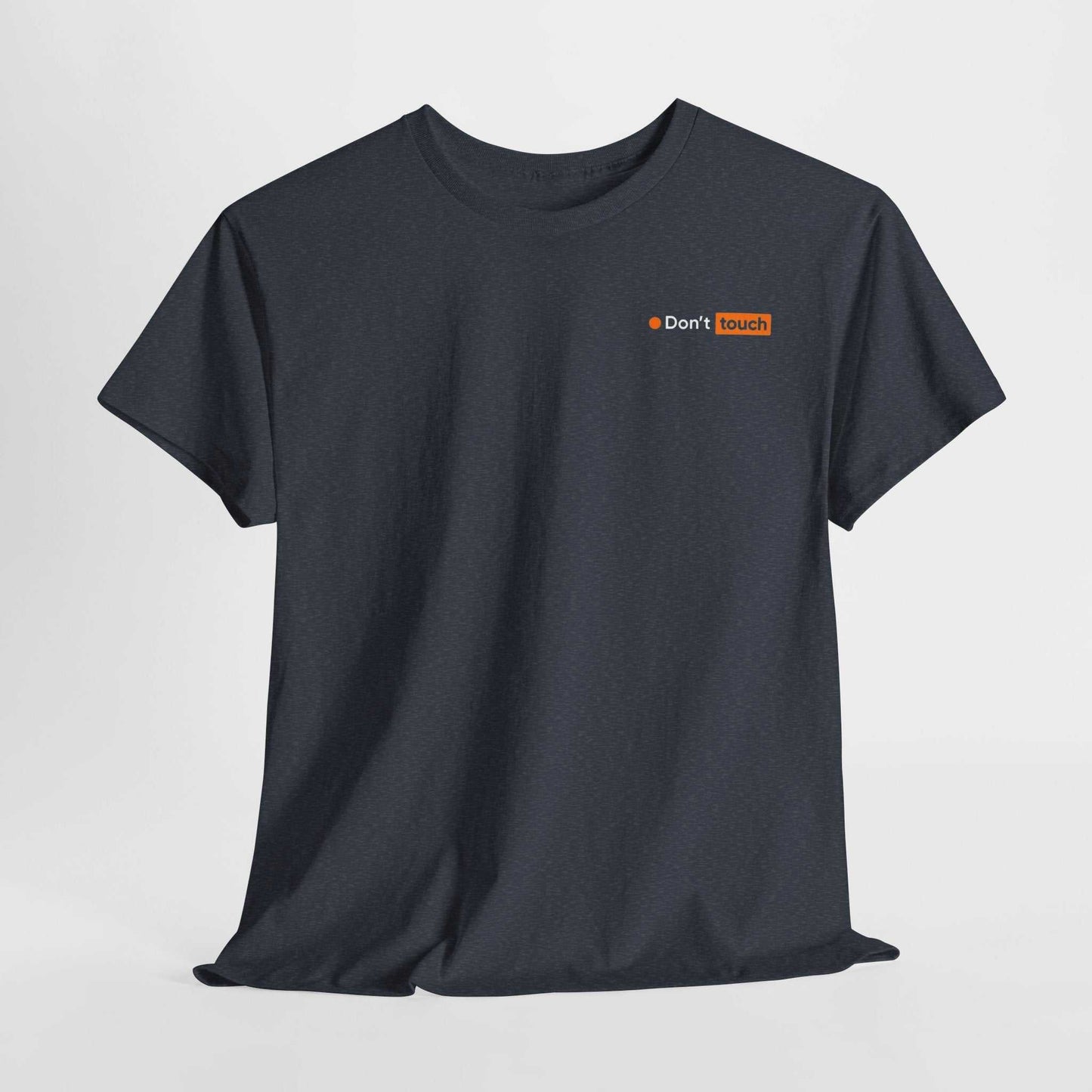 P*rn Hub Minimalist Unisex Heavy Cotton Tee - Touch Design - Roe Creation