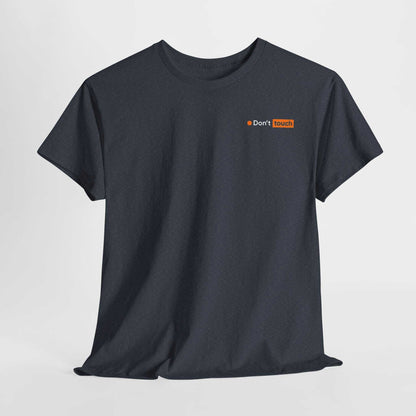 P*rn Hub Minimalist Unisex Heavy Cotton Tee - Touch Design - Roe Creation