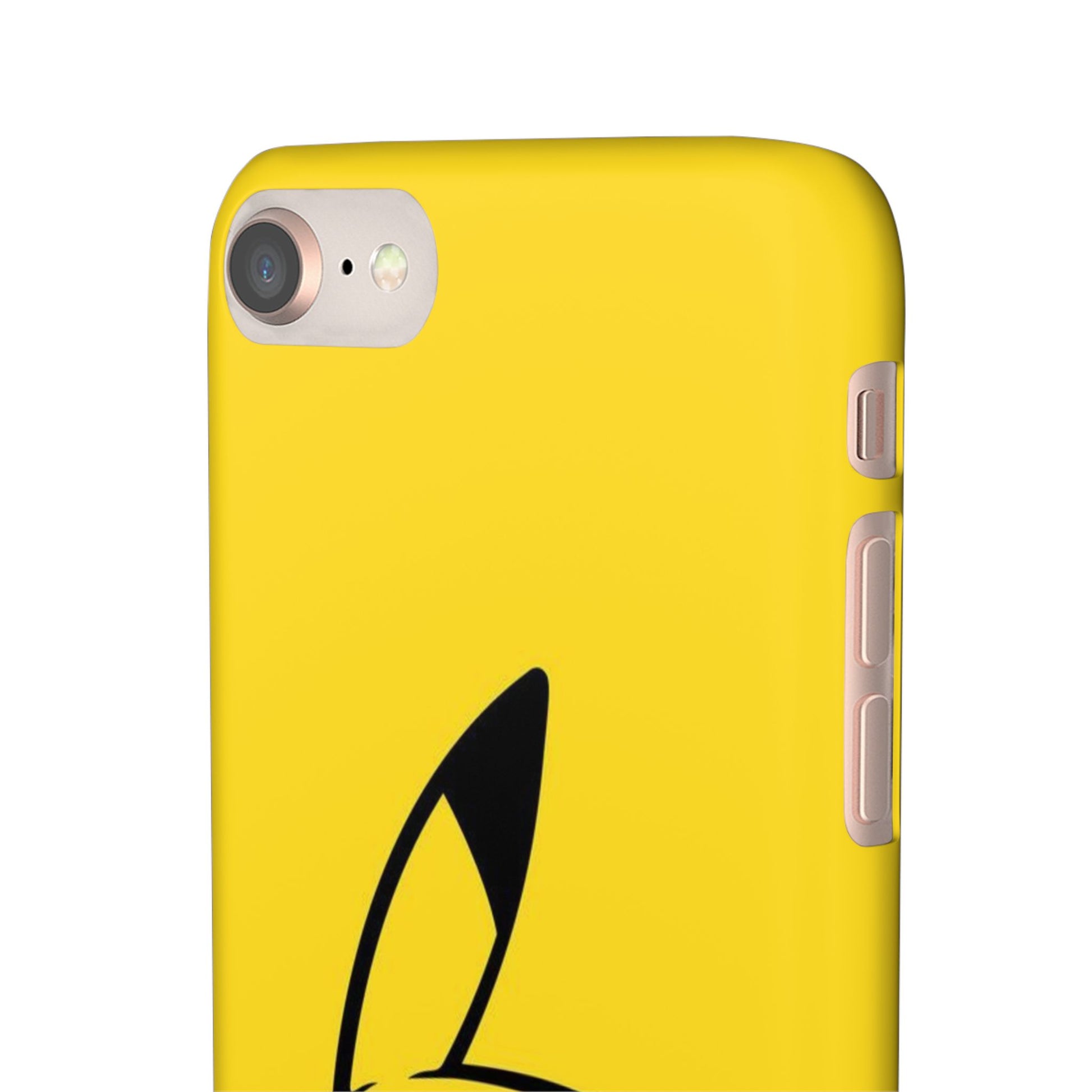 Pikachu Phone Case, Pokemon Phone Case, Snap Cases, Cartoon, Yellow, iPhone, Samsung - Roe Creation