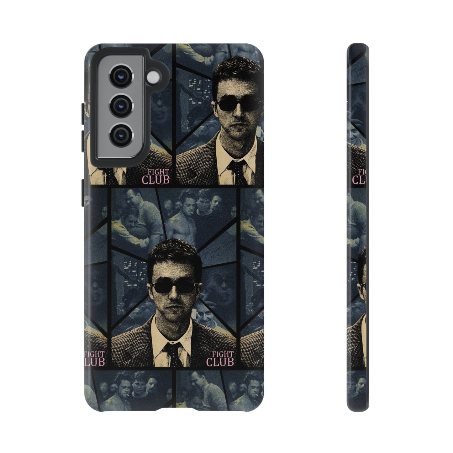 Fight Club Edward Norton Tough Phone Case - Edgy Design for Movie Fans