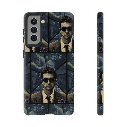 Fight Club Edward Norton Tough Phone Case - Edgy Design for Movie Fans