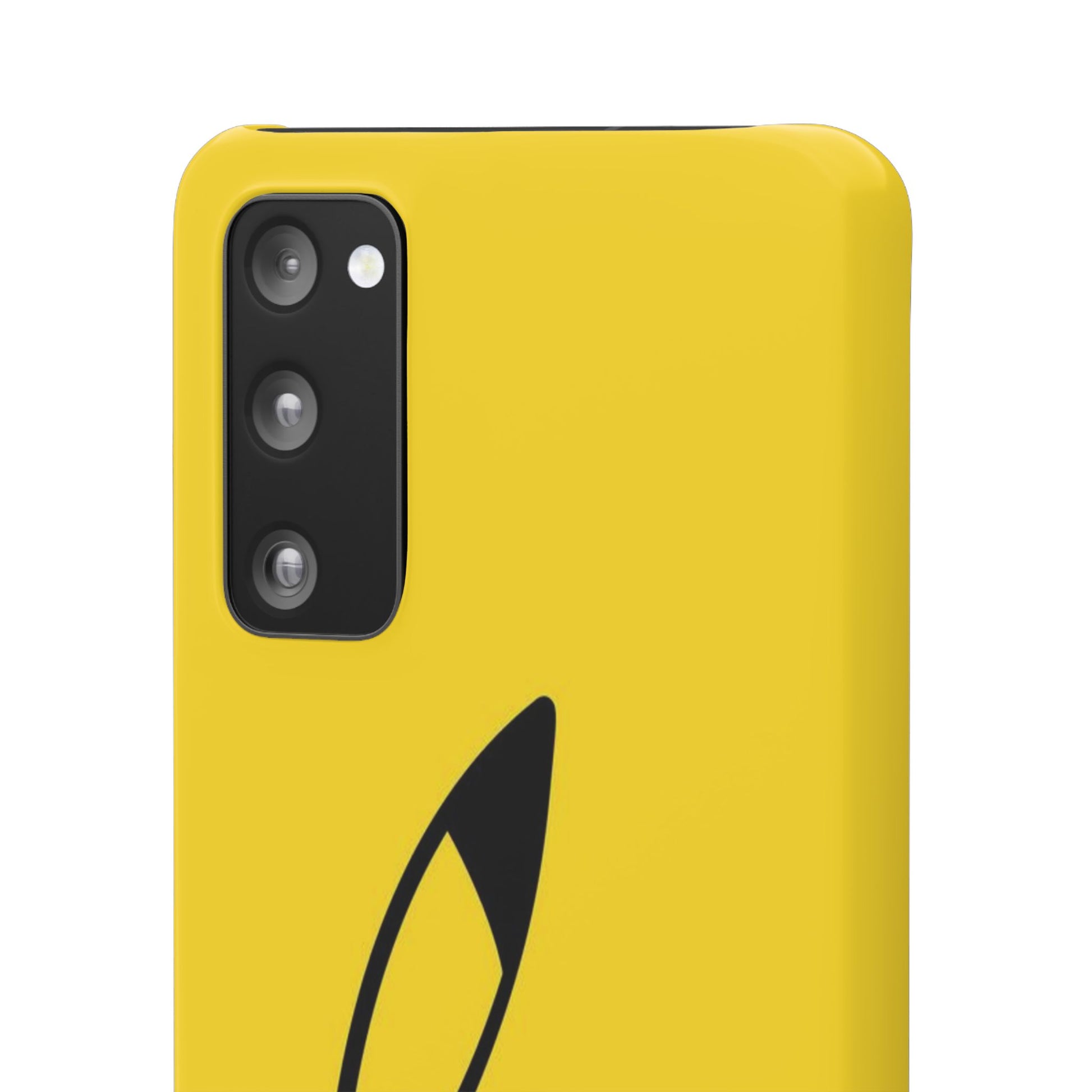 Pikachu Phone Case, Pokemon Phone Case, Snap Cases, Cartoon, Yellow, iPhone, Samsung - Roe Creation