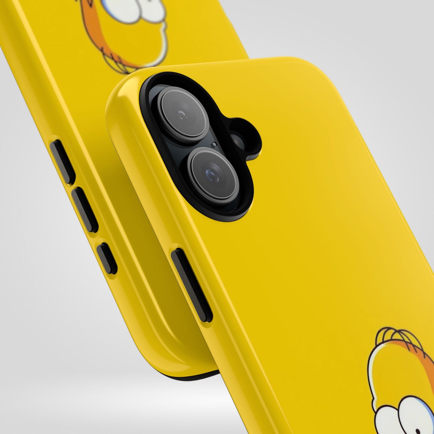 Homer Simpson Phone Case - iPhone, Samsung, Unique Protection for Fans, Cartoon Phone Cover, Gift for Simpsons Lovers, Durable Tough Case