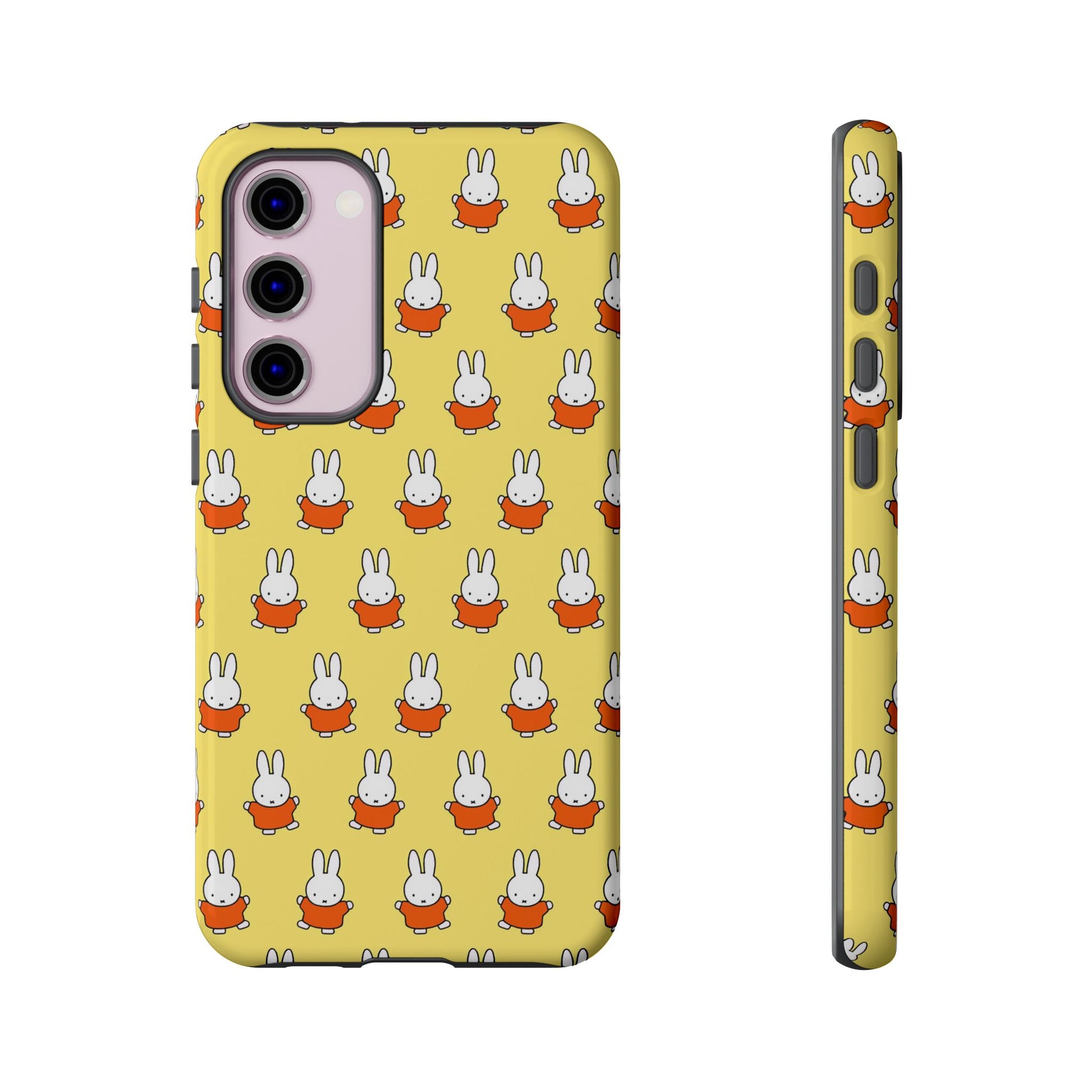 Cute Miffy Tough Phone Case - Miffy Series, Yellow, iPhone, Samsung - Roe Creation