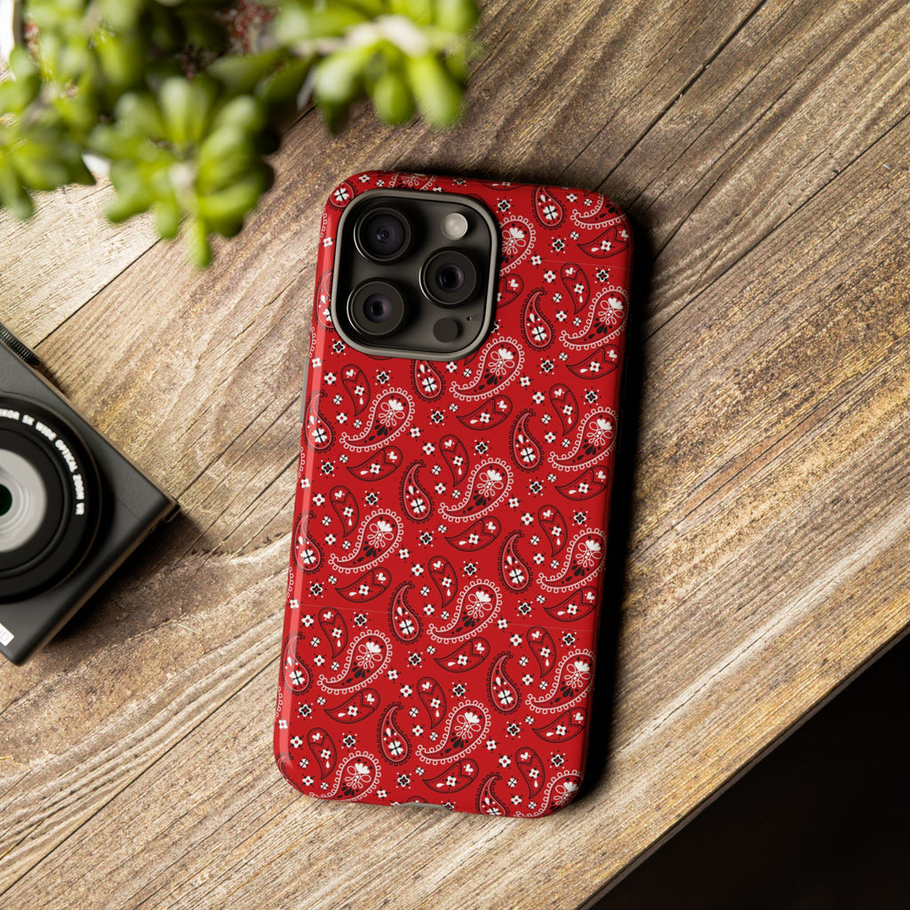 Red Bohem, Oriental Tough Phone Cases for iPhone, Samsung, Trendy Accessories for Gifts, Unique Decor, Phone Covers - Roe Creation