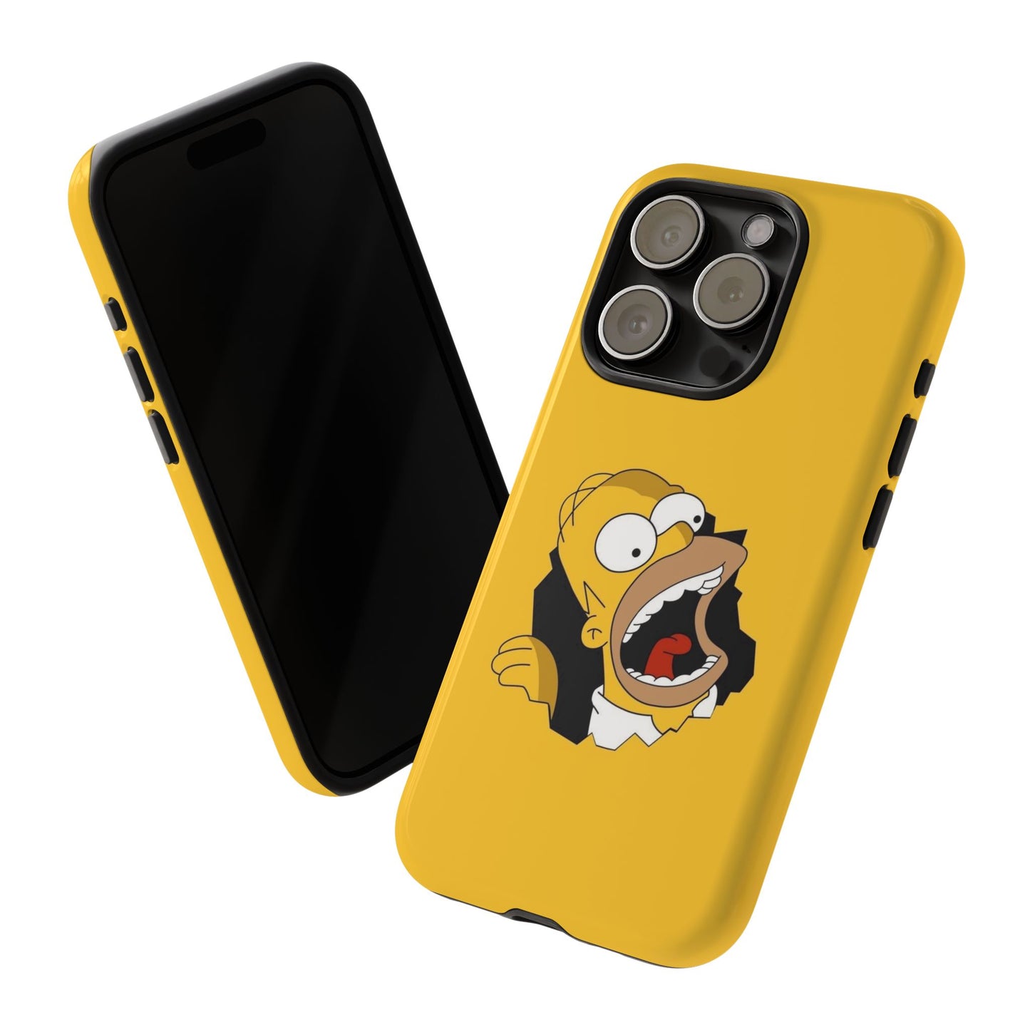 Homer Simpson Phone Case - Tough & Stylish Yellow Case for Fans
