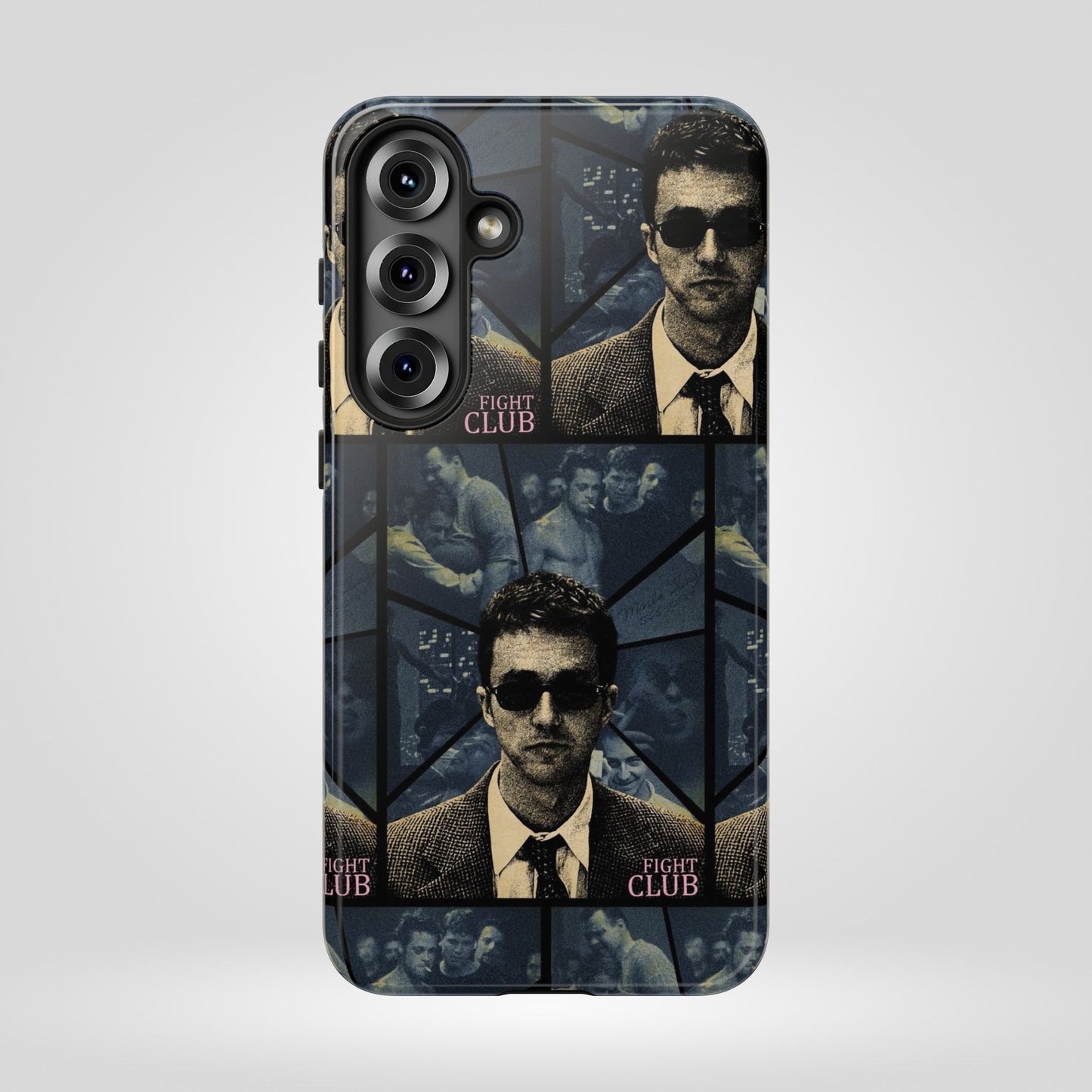 Fight Club Edward Norton Tough Phone Case - Edgy Design for Movie Fans
