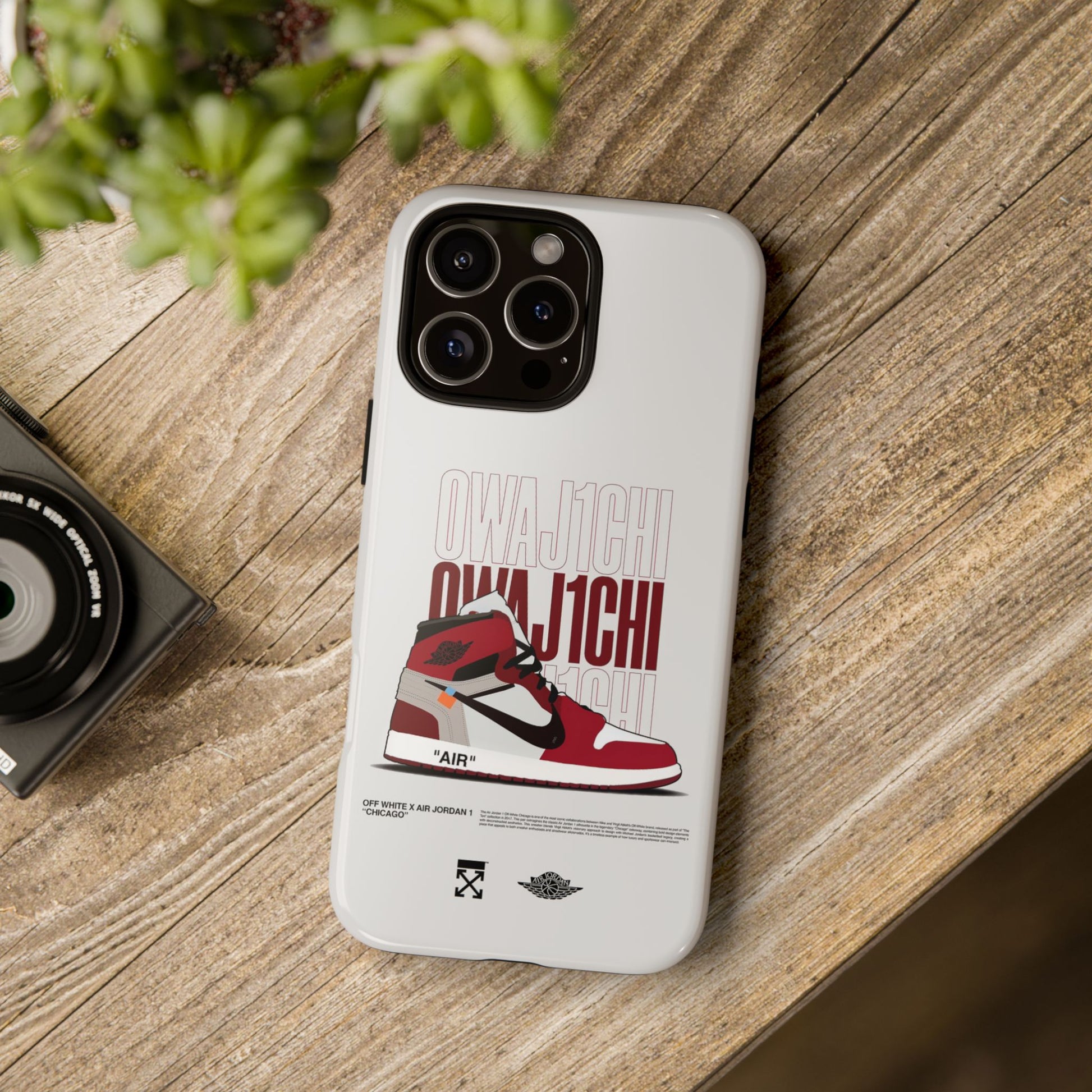 Stylish Tough iPhone Case with Air Jordan Design - Perfect for Sneakerheads - Roe Creation