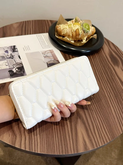 PU Leather Solid Color Wallet - Roe Creation