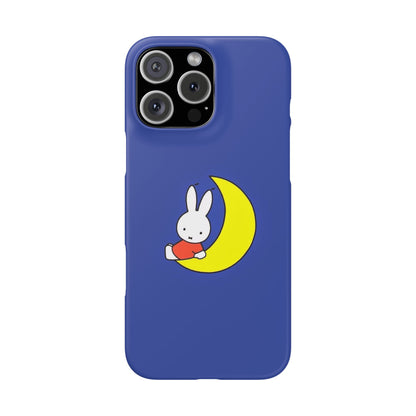 Miffy Phone Case, Moon Snap Case for Phones - iPhone, Samsung