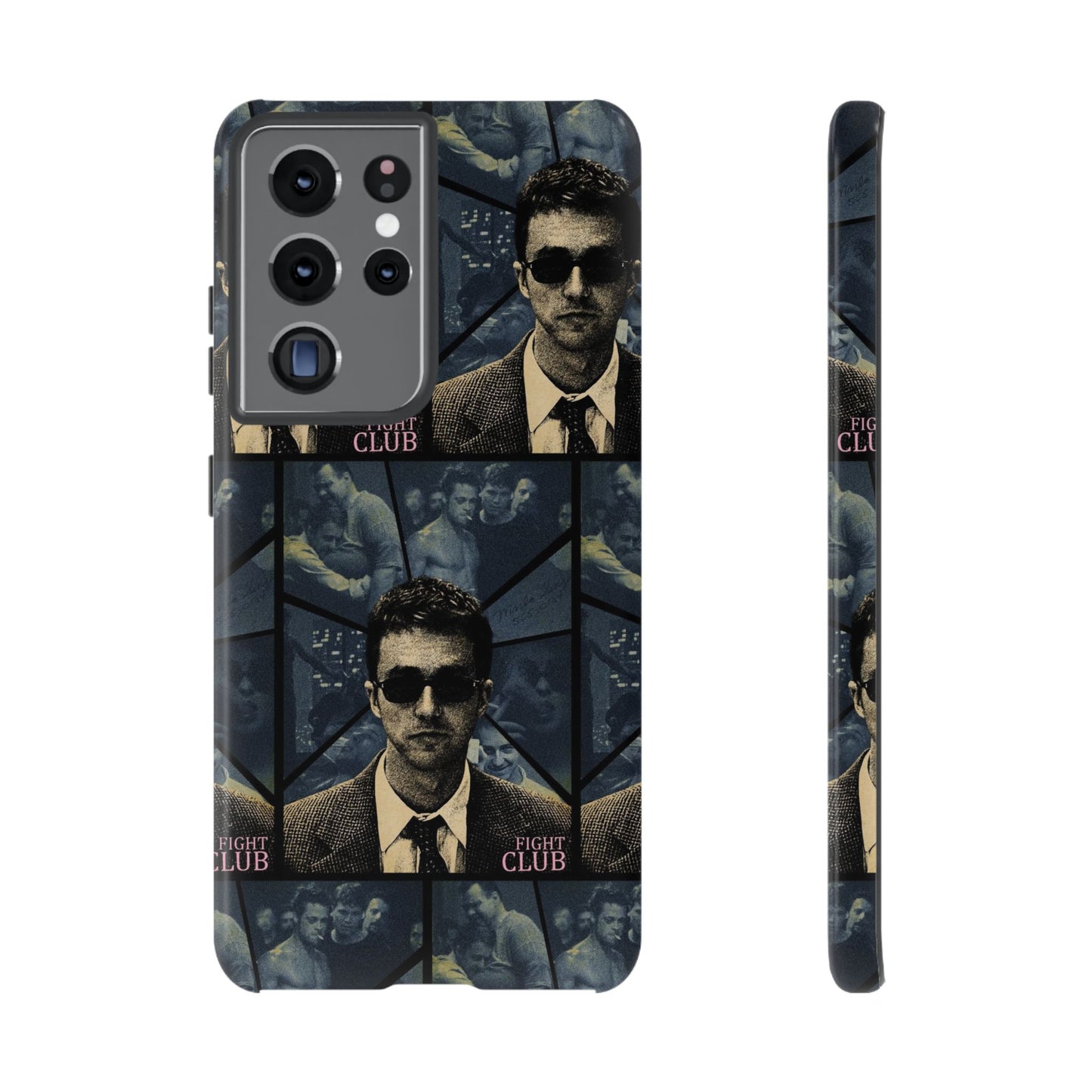 Fight Club Edward Norton Tough Phone Case - Edgy Design for Movie Fans