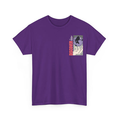 Discover Unisex Heavy Cotton Tee - Inspirational Global Design