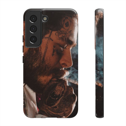 Post Malone Tough Cases for Fans - Artistic Phone Case with Smoky Vibe
