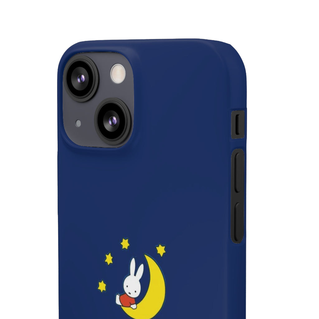 Miffy Phone Case, Moon Snap Case for Phone - Nighttime Design, iPhone, Samsung - Roe Creation