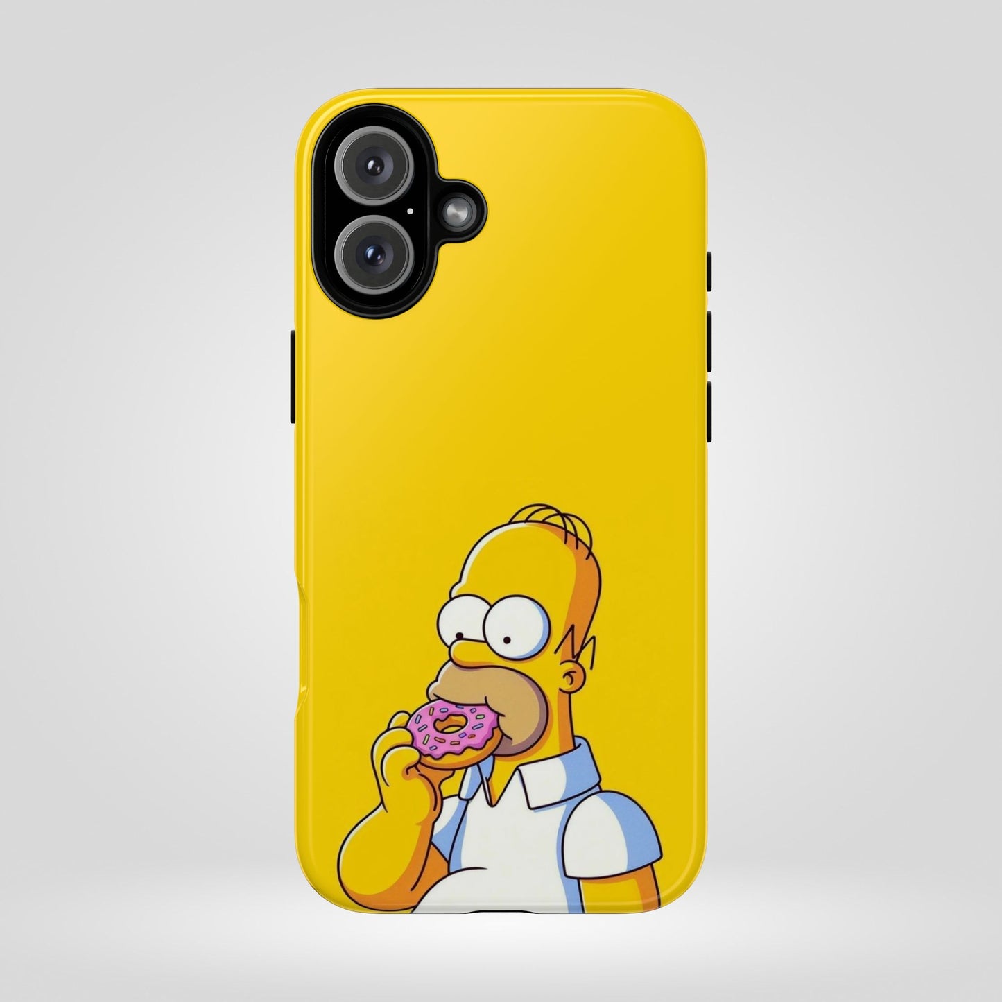 Homer Simpson Phone Case - iPhone, Samsung, Unique Protection for Fans, Cartoon Phone Cover, Gift for Simpsons Lovers, Durable Tough Case