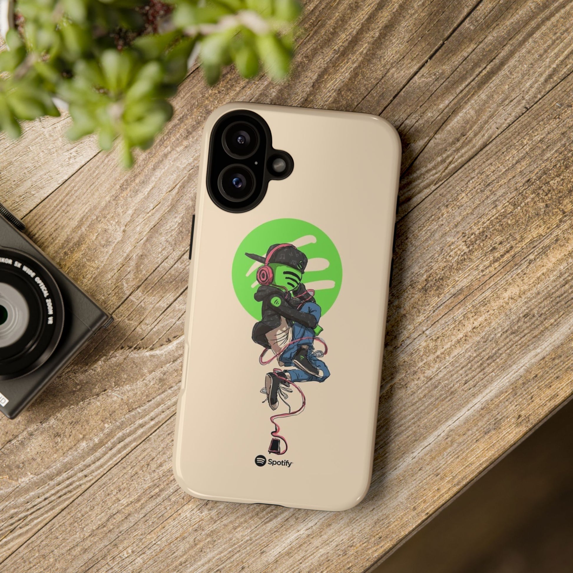 Spotify Tough iPhone Case - Cool Urban Vibe for Music Lovers - Roe Creation