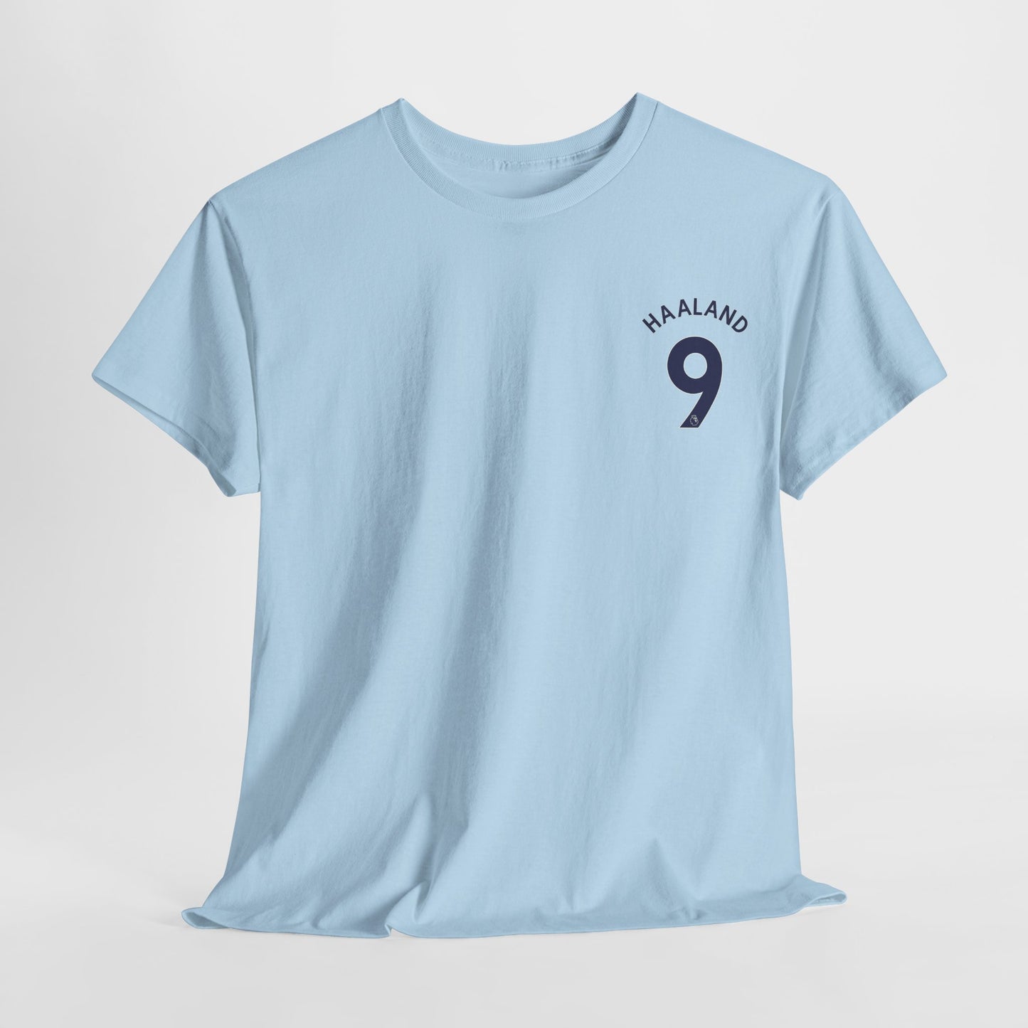 Erling Haaland 9 Unisex Heavy Cotton Tee - For Manchester City Fans - Roe Creation
